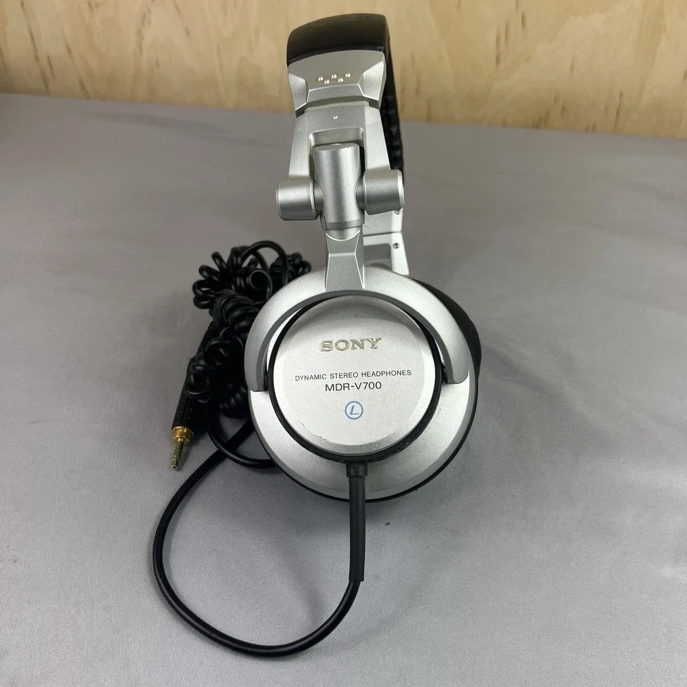 Sony MDR-V700 DJ Dynamic Stereo Headphones Over-Ear Tested Working Japan